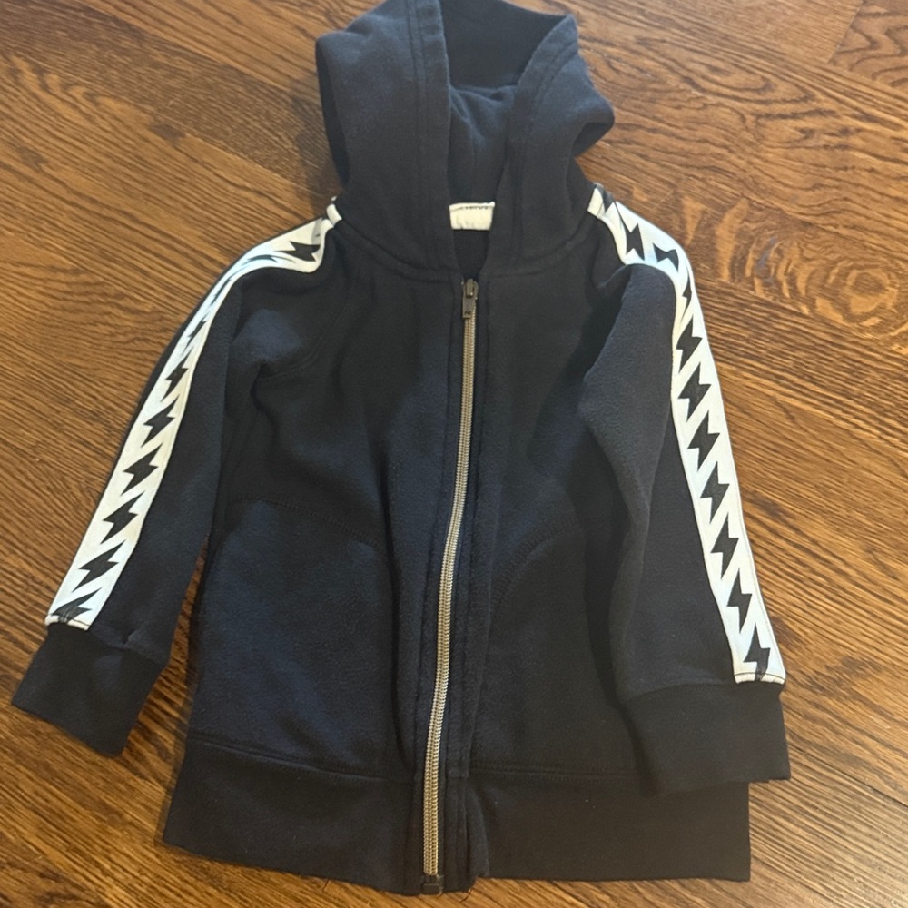 Bitz Kids Lightening Bolt Zip Up